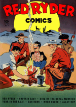 Cover For Red Ryder Comics