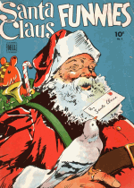 Cover For Santa Claus Funnies