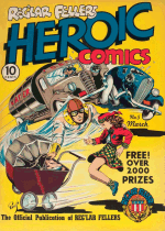 Cover For Reg'lar Fellers Heroic Comics