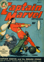 Cover For Captain Marvel Adventures