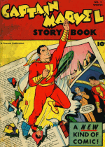 Cover For Captain Marvel Story Book