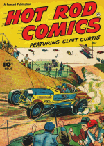 Cover For Hot Rod Comics