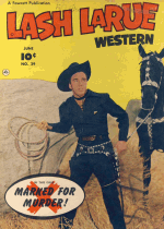 Cover For Lash LaRue Western