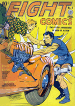 Cover For Fight Comics