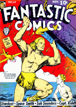 Cover For Fantastic Comics