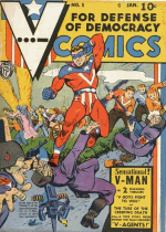 Cover For V Comics