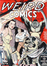 Cover For Weird Comics