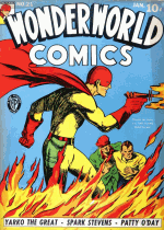 Cover For Wonderworld Comics