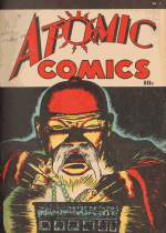 Cover For Atomic Comics