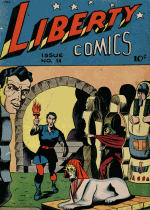 Cover For Liberty Comics