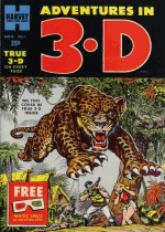 Cover For Adventures in 3-D