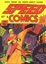 Cover For Speed Comics
