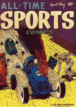 Cover For All-Time Sports Comics