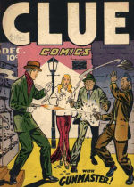 Cover For Clue Comics