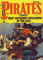 Cover For Pirates Comics
