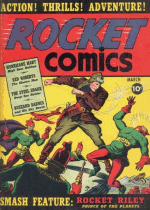 Cover For Rocket Comics