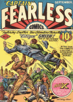 Cover For Captain Fearless Comics