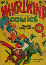 Cover For Whirlwind Comics