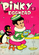 Cover For Pinky the Egghead