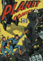 Cover For Planet Comics