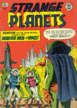 Cover For Strange Planets