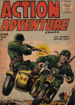 Cover For Action Adventure Comics