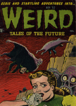 Cover For Weird Tales of the Future