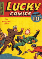 Cover For Lucky Comics