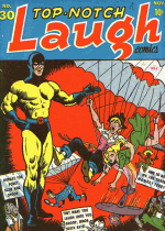 Cover For Top-Notch Laugh Comics