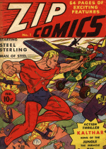 Cover For Zip Comics