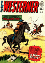 Cover For The Westerner Comics