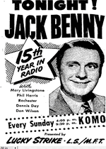 Cover For Jack Benny 120 - The Eternal Triangle