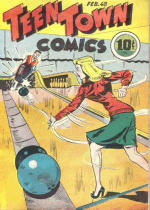 Cover For Teen Town Comics