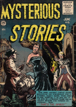 Cover For Mysterious Stories