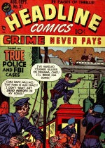 Cover For Headline Comics