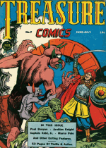 Cover For Treasure Comics