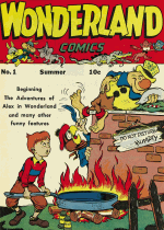 Cover For Wonderland Comics