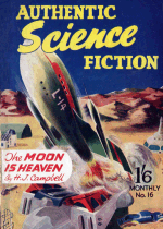 Cover For Authentic Science Fiction