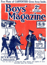 Cover For Boys' Magazine