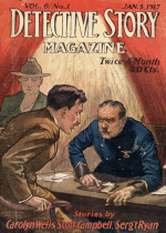 Cover For Detective Story Magazine