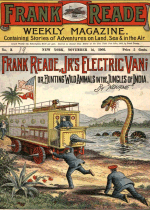 Cover For Frank Reade Weekly Magazine