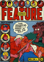Cover For Feature Comics