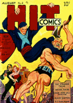 Cover For Hit Comics