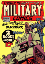 Cover For Military Comics