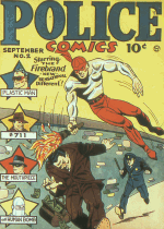 Cover For Police Comics