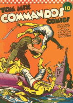 Cover For Tom Mix Commandos Comics