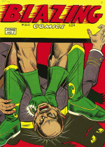 Cover For Blazing Comics