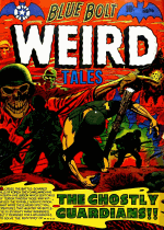 Cover For Blue Bolt Weird Tales of Terror