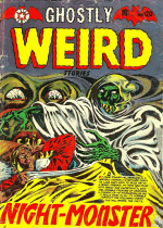 Cover For Ghostly Weird Stories