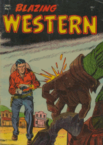 Cover For Blazing Western